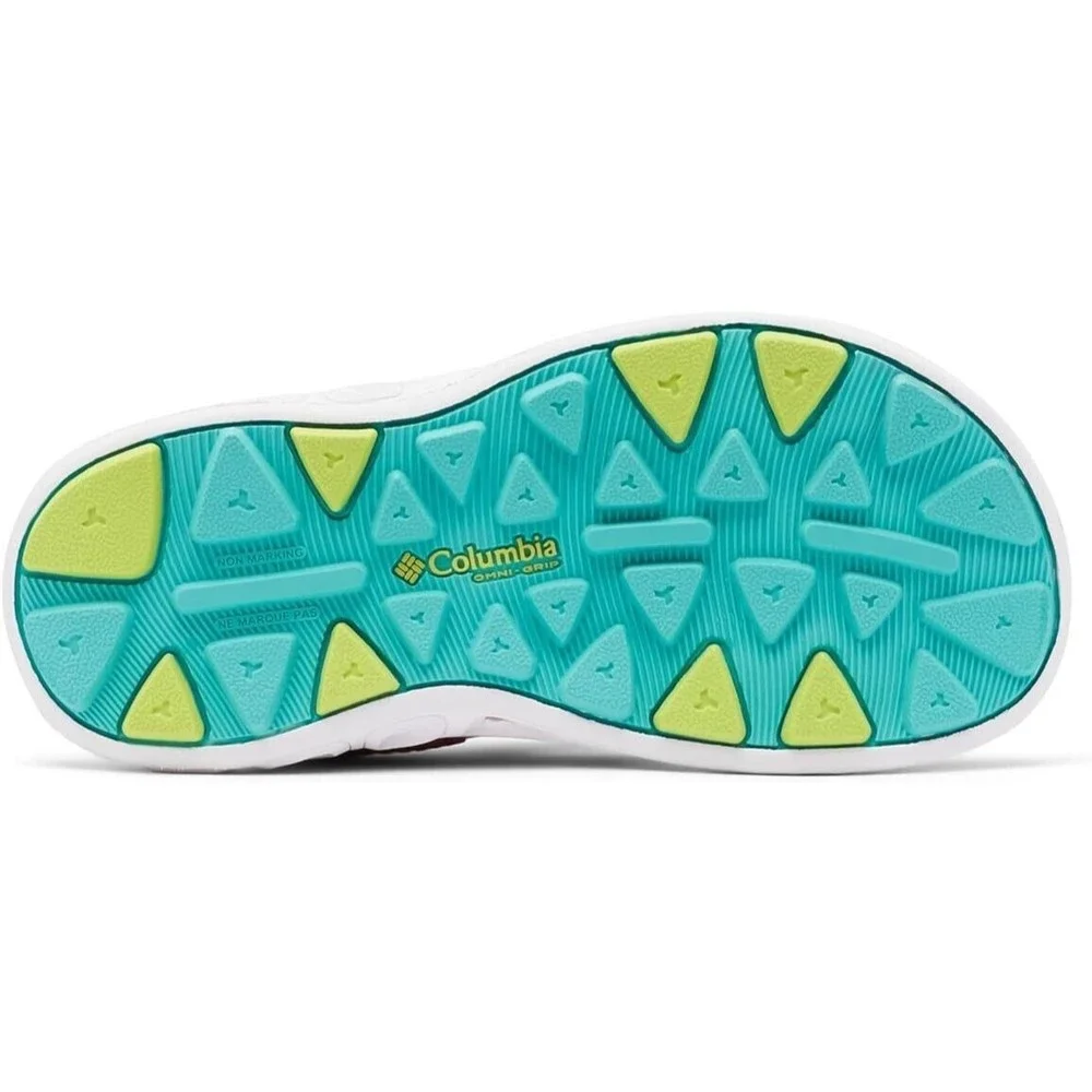Columbia TechSun Sport Sandals Youth Girls 3 Salmon Pink Omni Grip NEW